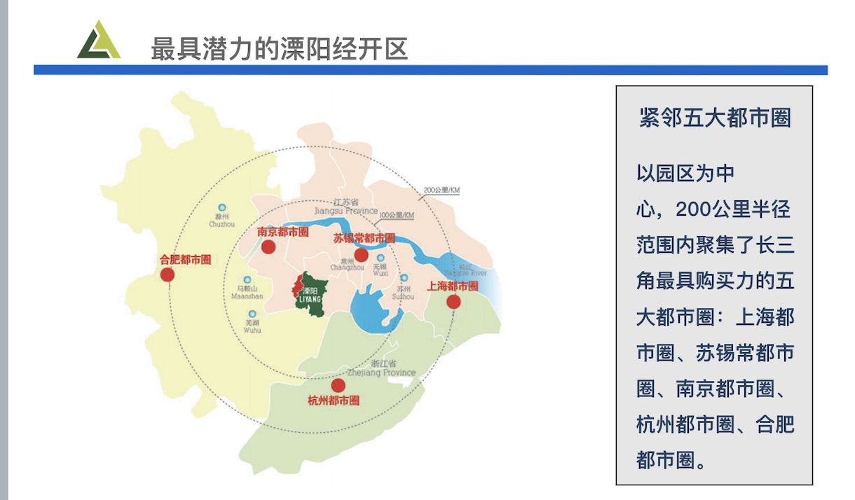中国江蘇省溧陽市にある経済開発区をご紹介します 【製造業の方必見！】経済開発区に工業用地あります。 イメージ7