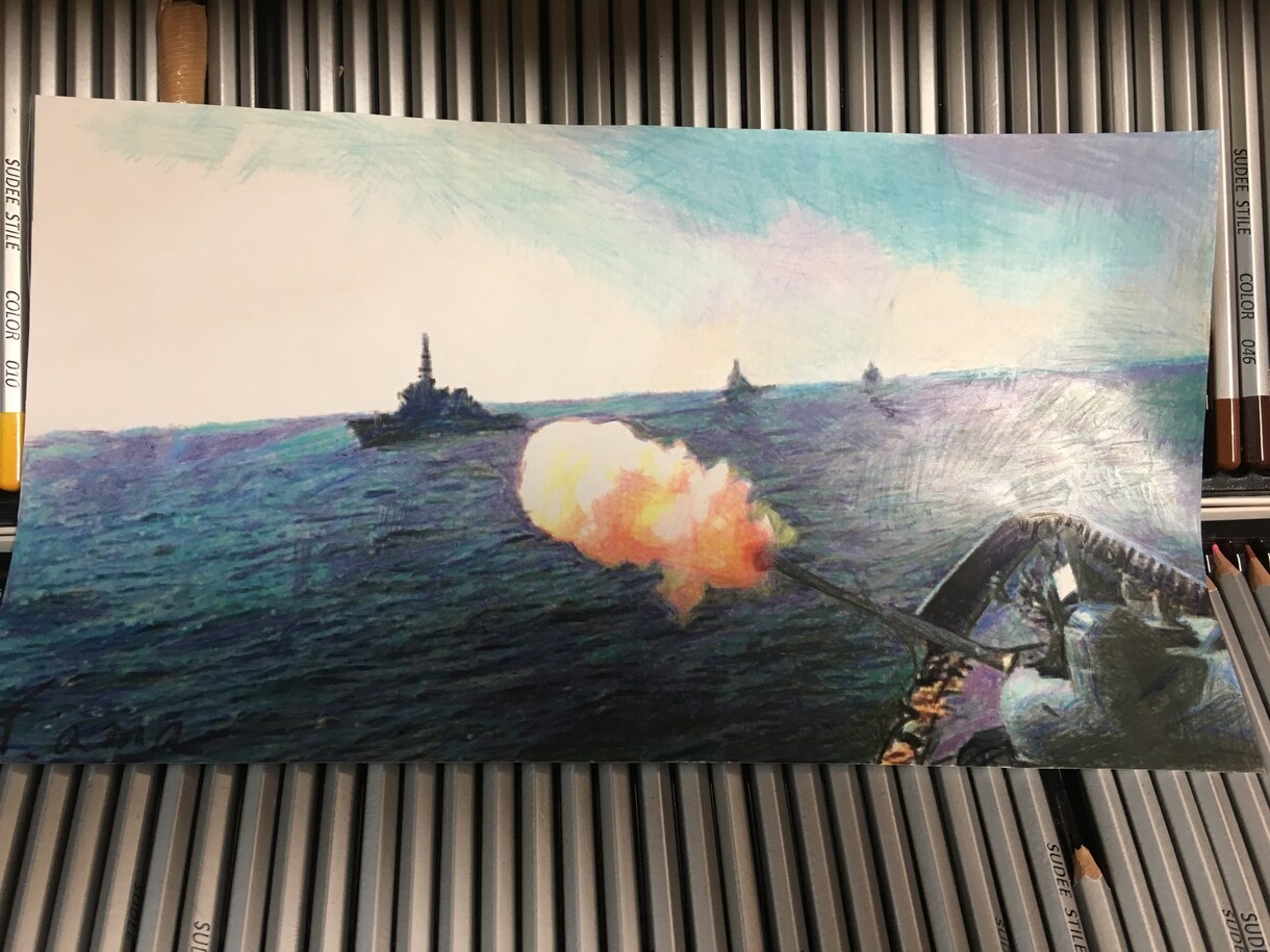 ペット、艦、 SH-60Kなどリアル系描きます ペットや主に海自関係を小さな絵、描いてます イメージ9