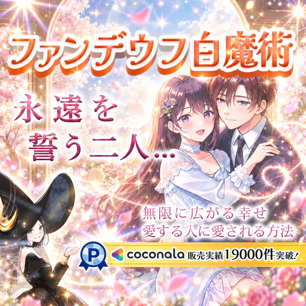 虜に✨愛情を潜在意識に記憶させて強力引き寄せします 永遠を誓う縁結び✨ファンデウフ白魔術✨ 愛が導く幸せへの扉✨ イメージ1