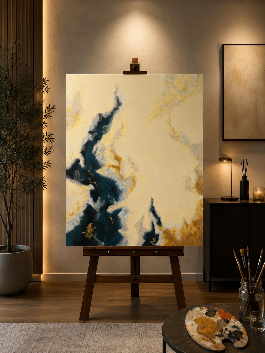 世界に1枚のインテリア絵画を届けます 幻想的でどこか非現実的な絵画を イメージ1