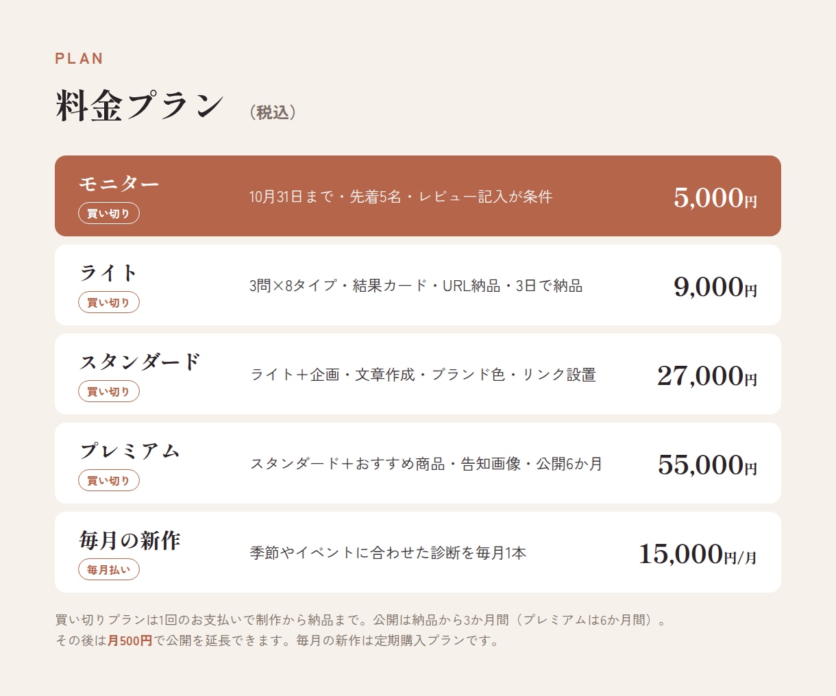 保存して見返したくなる診断コンテンツを作ります 3問×8タイプの結果カードでフォロワーとの距離を縮める イメージ6