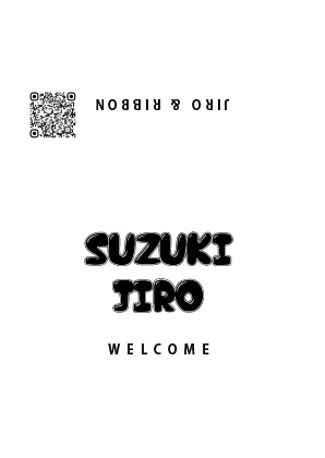 全ておまかせを！おしゃれweb席次表作成します 項目変更ok! QRコード付の席札も追加注文できます☆ イメージ7