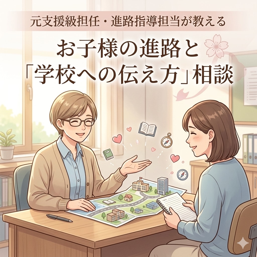 元支援級担任・進路指導担当が助けます 元支援級担任×現障害者枠の私が教える｜自立を見据えた進路相談 イメージ1