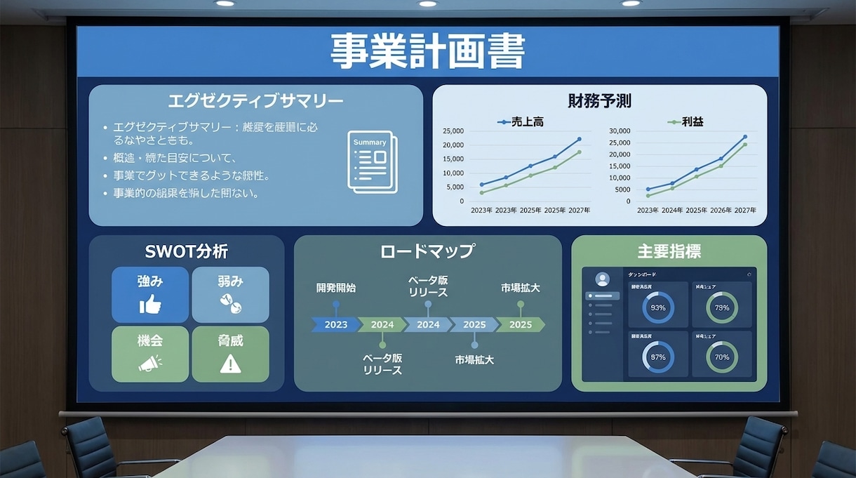 最短24時間で伝わる資料を作成します 営業資料・企画書を超高速作成！修正3回無料・データ分析込み イメージ4