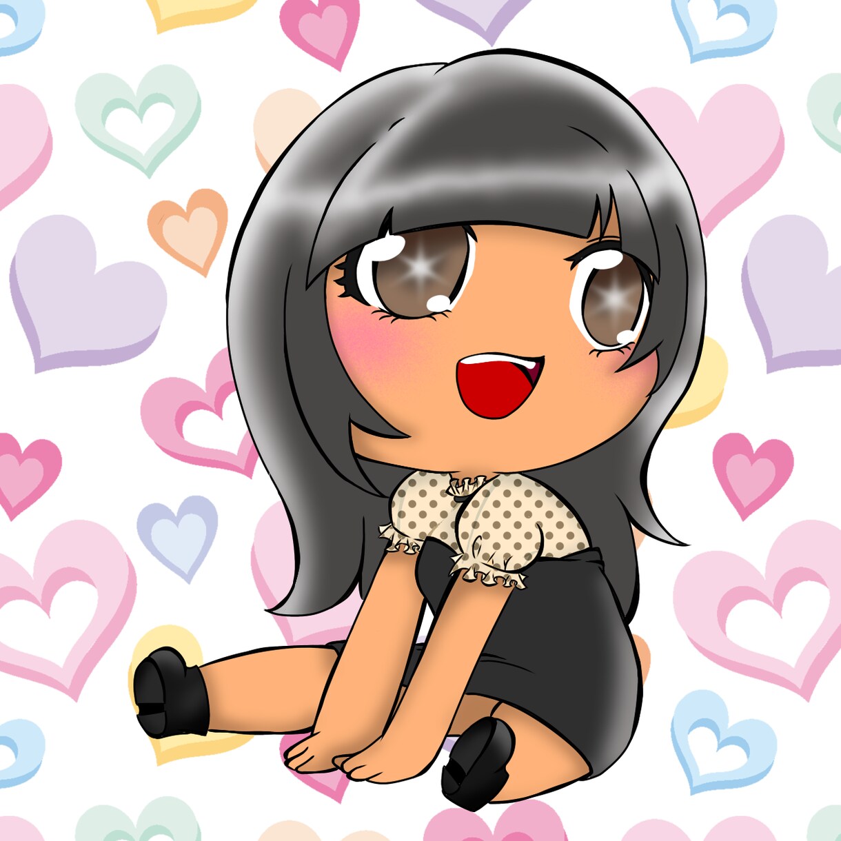 SNSや名刺など似顔絵ちびキャライラスト承ります 自分そっくりな似顔絵ちびキャライラストお直しは何度でも！ イメージ8