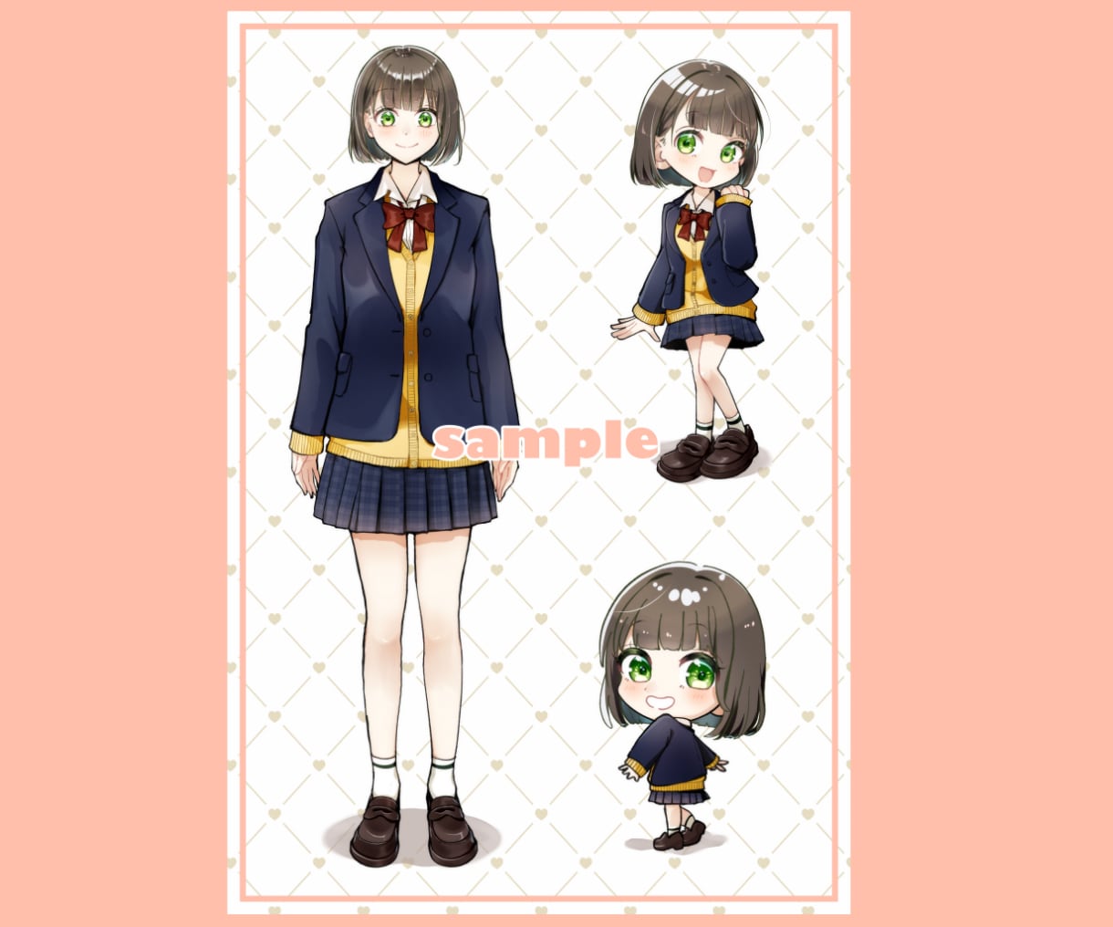 イラスト描きます 雰囲気を形にするのが得意です。どの等身でも対応可能です！ イメージ2