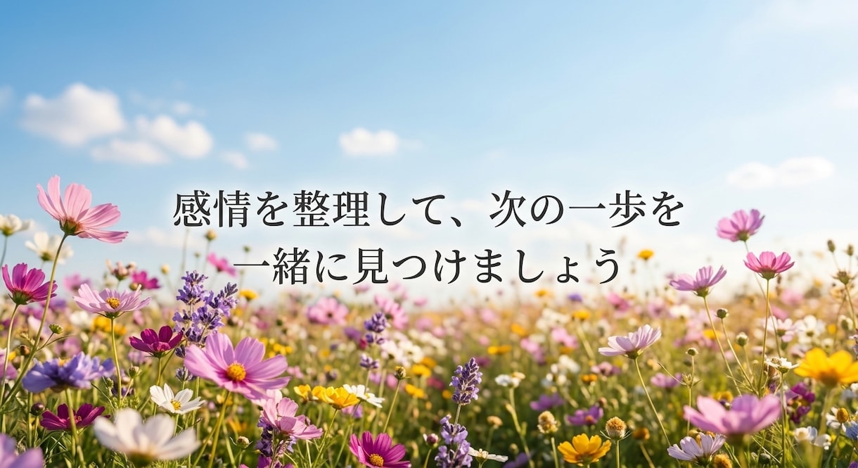 恋愛で悩む男性へ。気持ちを整理するお手伝いをします 片思い/復縁/恋人との悩み/相手の気持ち/恋愛のお悩み相談♡ イメージ5