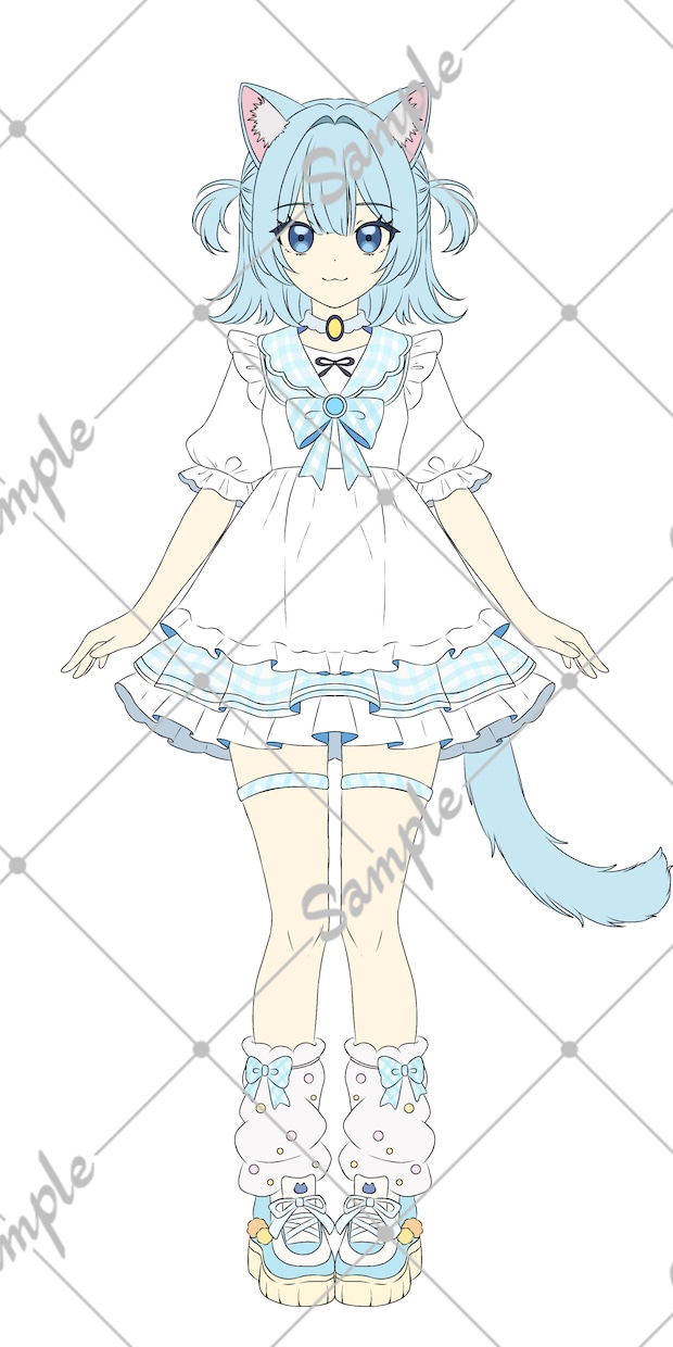 IRIAMで使える‼︎この子の魂募集してます IRIAM立ち絵（表情差分4個付き） イメージ1