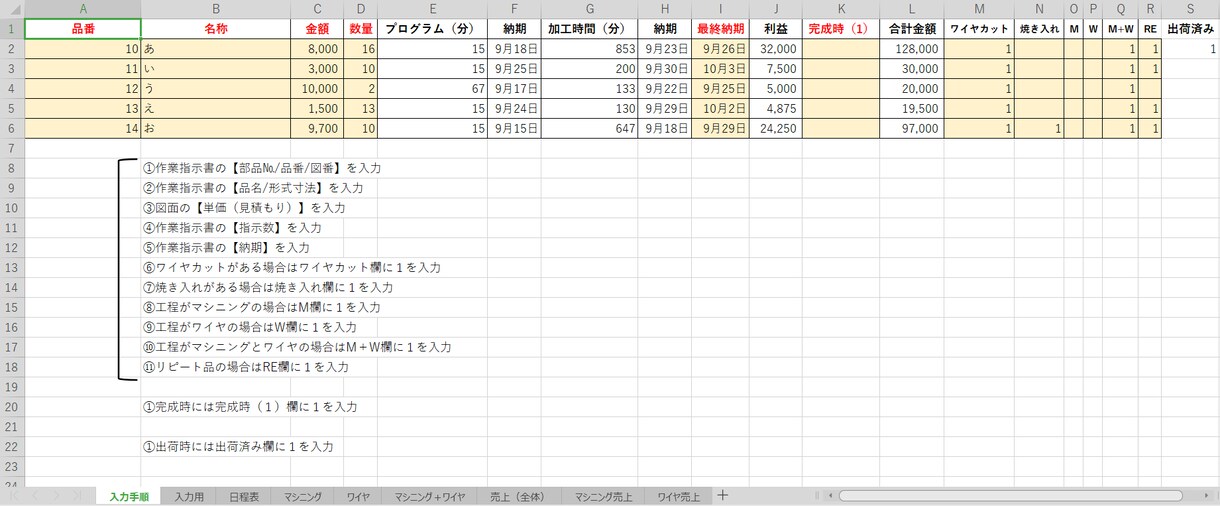 データ入力、資料作成やります 手書きデータをExcelやWordに。入力作業など！ イメージ2