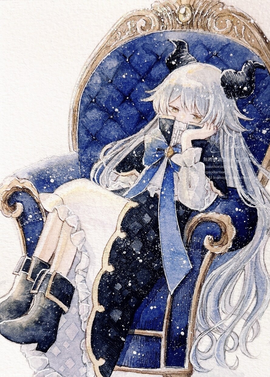 MV/歌ってみた/グッズに使用できる一枚絵描きます 水彩やデジタルを使用して、ご希望のテイストで描きます。 イメージ1