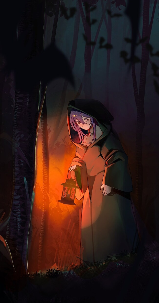 世界観感じる一枚絵を描きます 貴方の世界観を一枚に。オリジナルキャラ、創作、動画サムネなど イメージ9