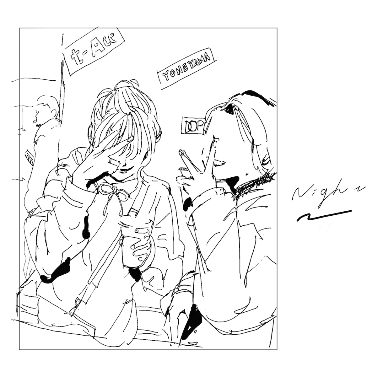 ファッショナブルでスタイリッシュなペン画描きます ファッション雑誌のようなスタイリッシュなペンイラスト！ イメージ4