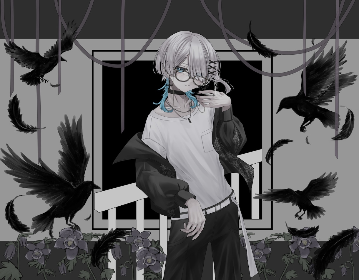 イラスト制作します パーツ分け対応｜グッズやサムネ、歌ってみたのMVなど イメージ7