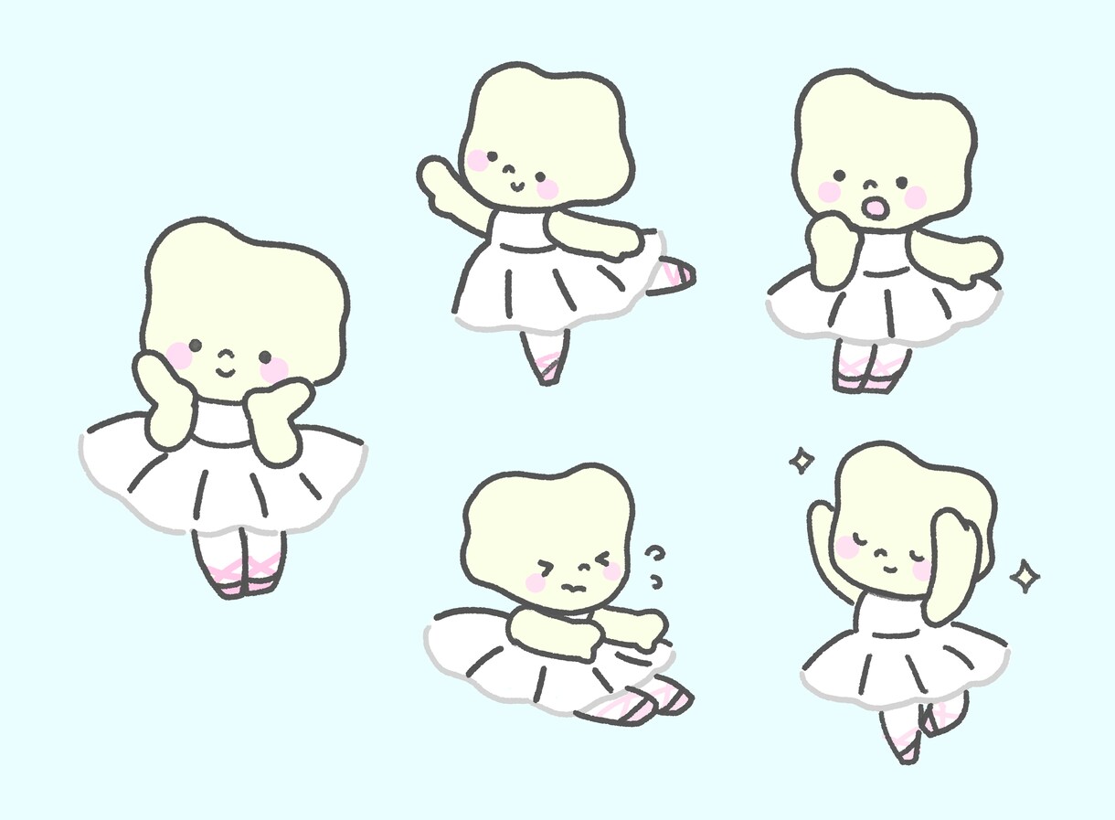 ゆるっとかわいいキャラクターを制作します より親しみやすさをプラスしたい方に！ イメージ4