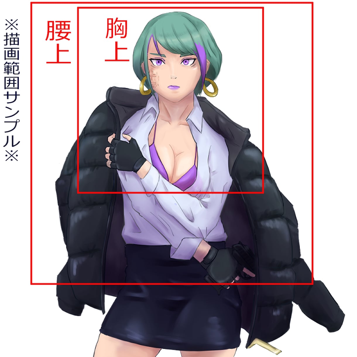 カッコかわいいSNSアイコン作成します セクシーなお姉さん、イケメンの作成が得意です イメージ3