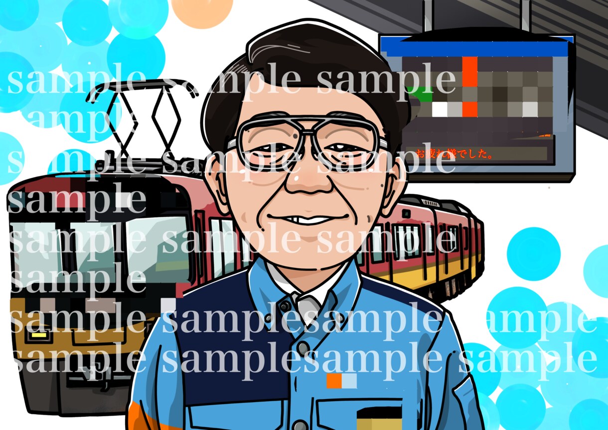 似顔絵お描きします データでのお渡しなので修正何度でも対応致します！ イメージ4