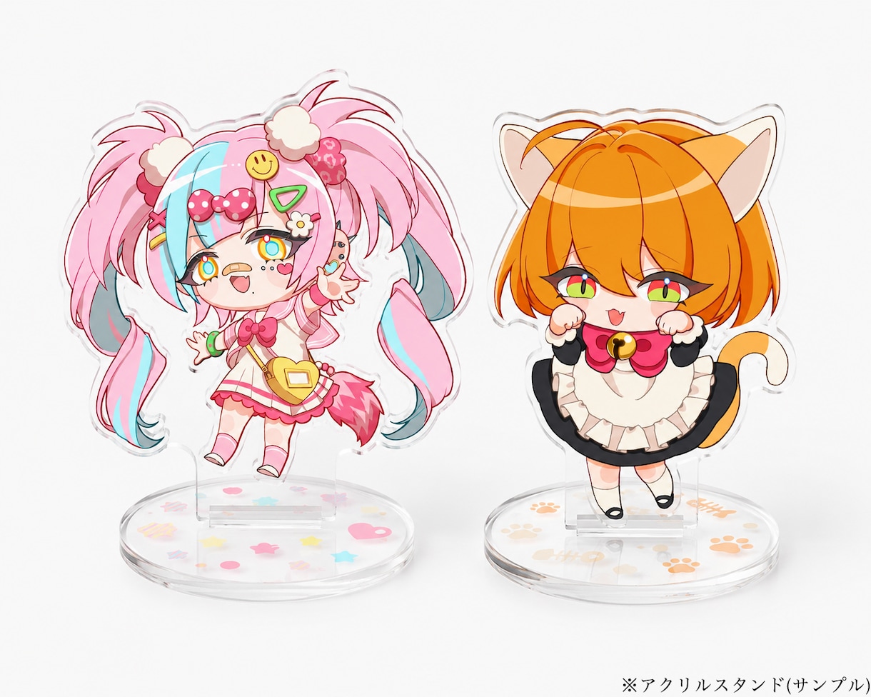 新規サービス限定価格！アニメ調ミニキャラ制作します グッズ制作・SNS・配信・アイコンに◎ イメージ10