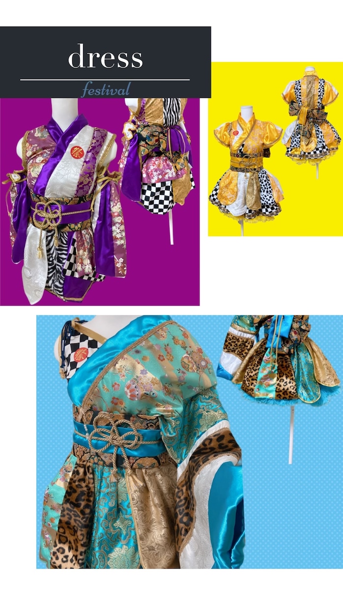 アイドル、コンカフェ、ステージ衣装製作します どんな服もあなたの自由に製作!この世に一つの特別な衣装作り！ イメージ4