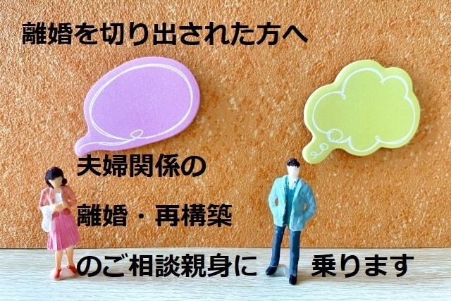 夫婦関係の離婚・再構築の相談乗ります 離婚したくないけれど離婚を切り出された方へ　弁護士相談前に イメージ1