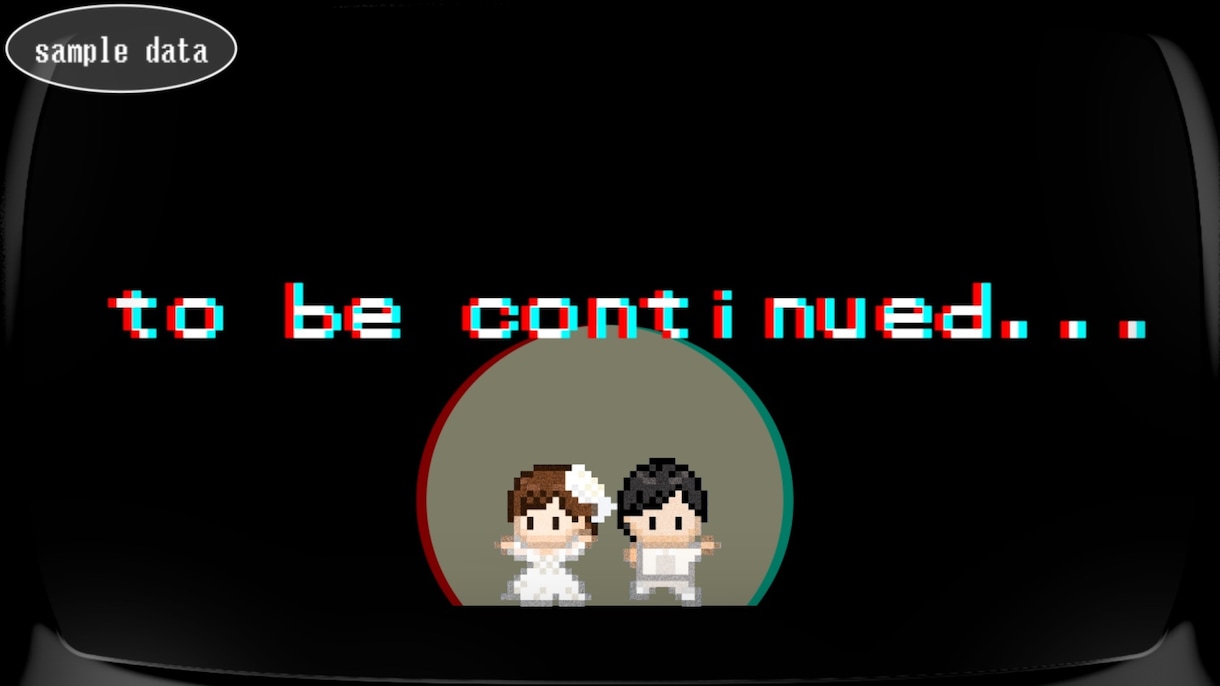 ゲーム風結婚式エンドロールムービー作ります ISUM申請も◎✜お二人の可愛いオーダーメイドット絵で演出✜ イメージ6