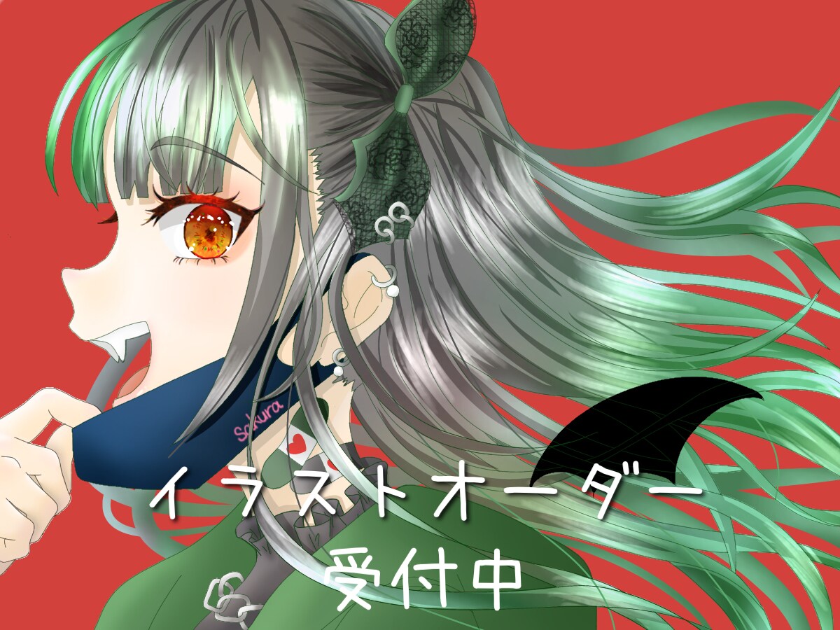 アイコンや一枚絵のイラスト受付ます かわいい女の子大得意！アイコン、一枚絵、まずはお見積もりを！ イメージ1