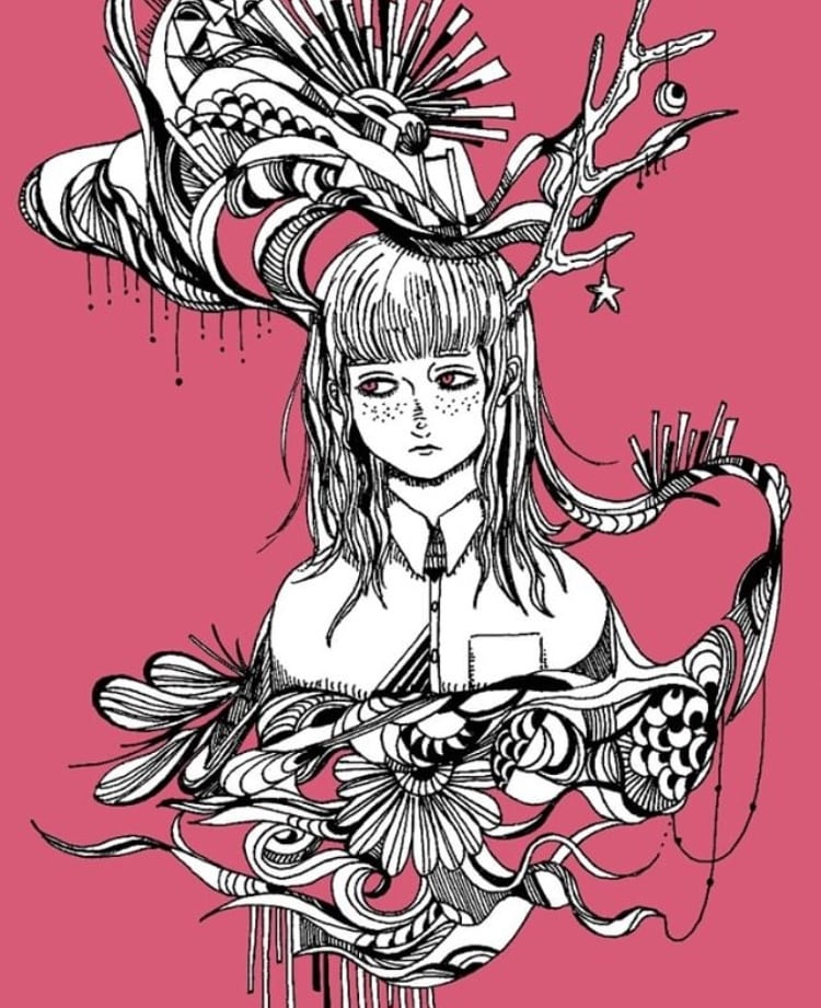 お洒落で個性的なイラストを描きます アイコンにしても挿絵にしても良し。個性的なので目を引きます イメージ2