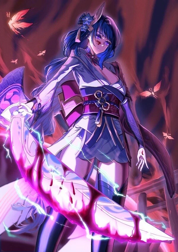 実績作り中　光と躍動感でキャラを最高に輝かせます アイコン・サムネ・MV等　迫力のあるイラストをお求めの方に！ イメージ8