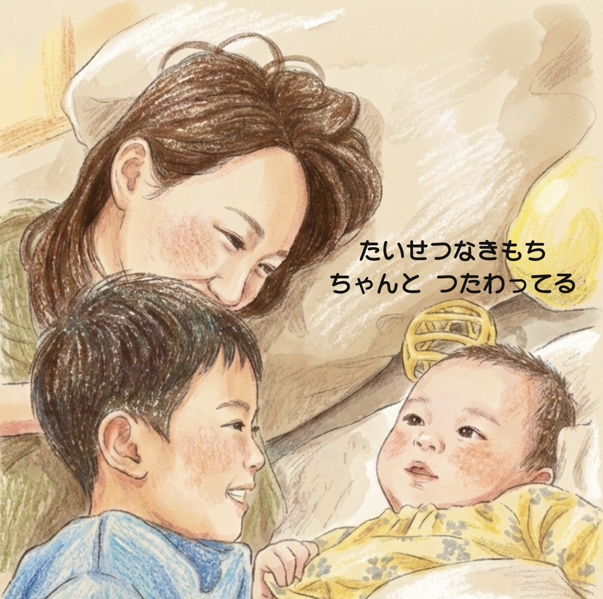 誕生日・記念日に家族写真をAI絵本にします 写真を送って世界にひとつの家族絵本をお届け イメージ1