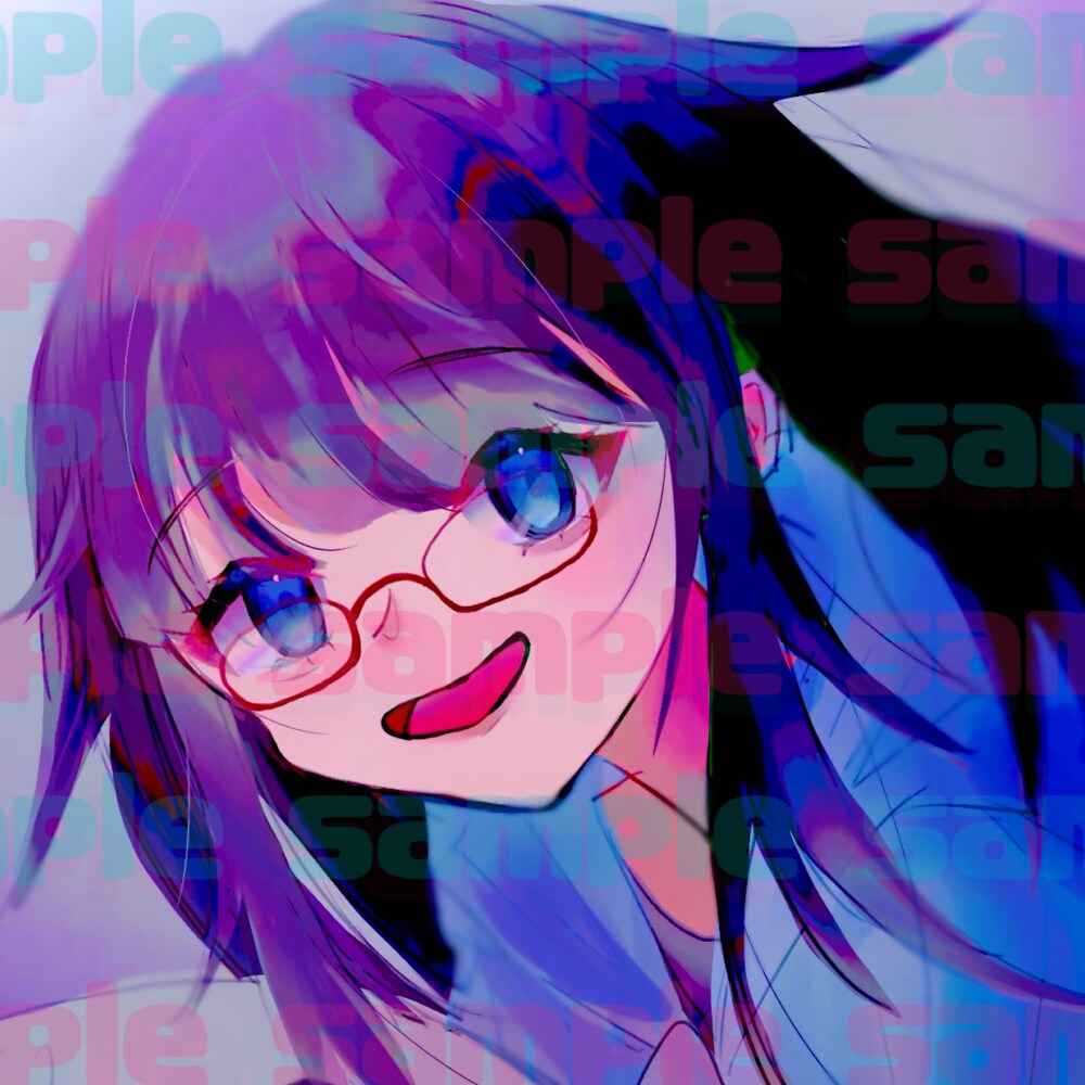 500円〜！カッコ可愛いアイコン用イラスト描きます 中性的な少年少女のアイコンが欲しい方へ！ イメージ7