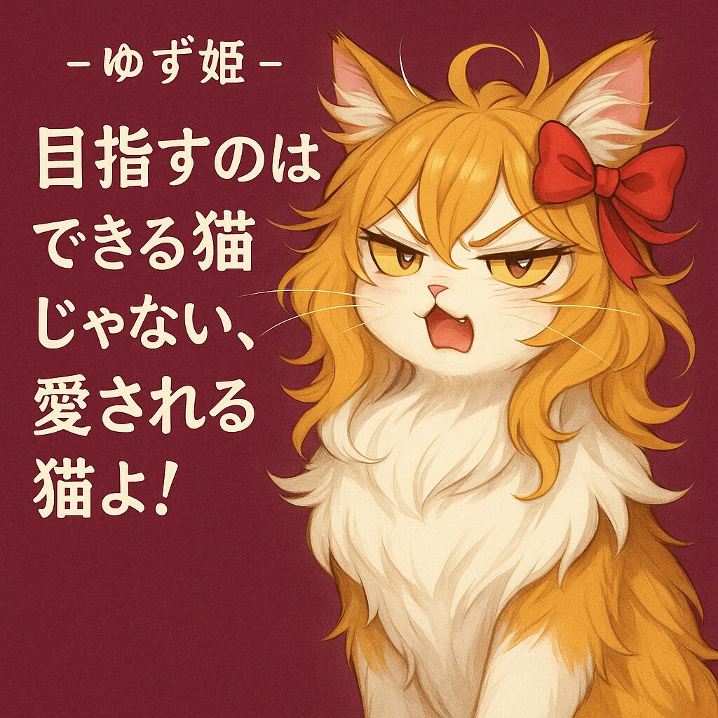ツンデレ姫ゆずが恋の悩みに答えます ツン名言画像つき♪姫が恋をぶった斬るにゃ！ イメージ5