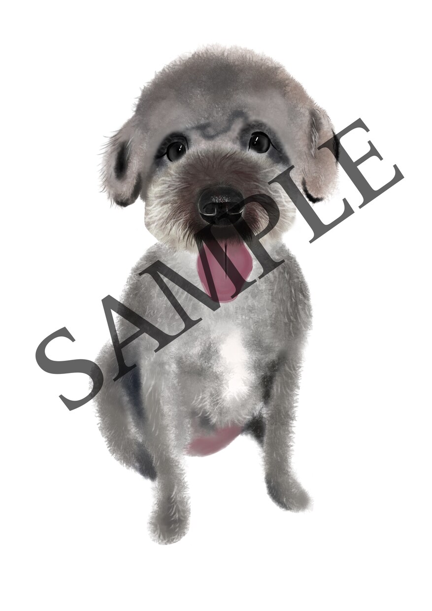 可愛いペットの絵描きます 【8月末までの価格】プレゼントやアイコンにいかがですか♪ イメージ3