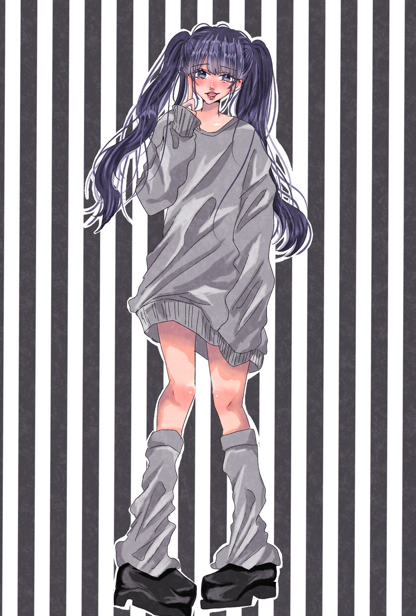 SNS用のアイコンやヘッダー描きます きらきら可愛いイラスト描きます♡今なら小物オプ1点無料‼️ イメージ6