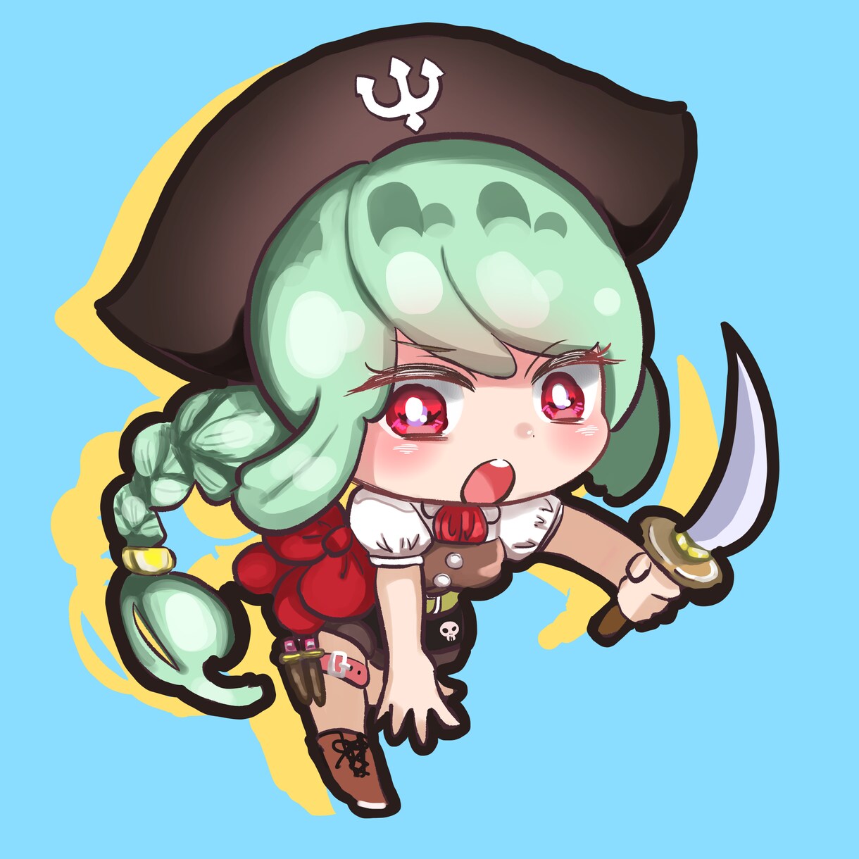 オリジナルちびキャラアイコン作成します あなた専用のキャラクター♪プロフ画やプレゼントに！ イメージ3