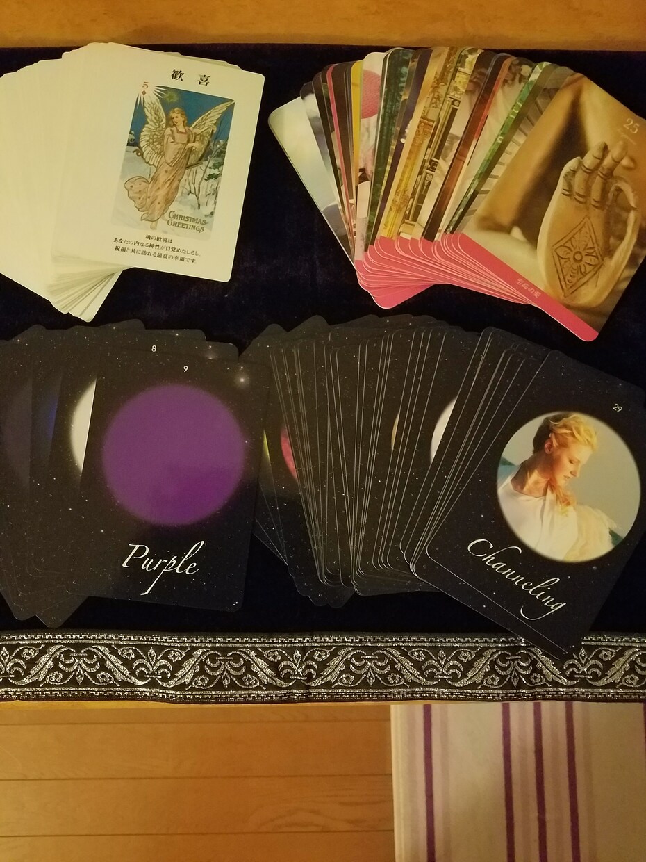 オラクルカードであなたに必要なメッセージを届けます 見えない存在と繋がりメッセージをカードを通してお伝えします イメージ1