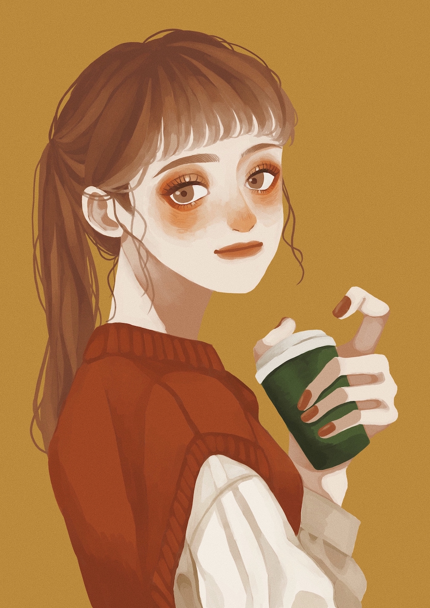 SNSのアイコン用のイラストや似顔絵を描きます 厚塗りやシンプルなものなど色々な絵柄に対応してます！ イメージ1