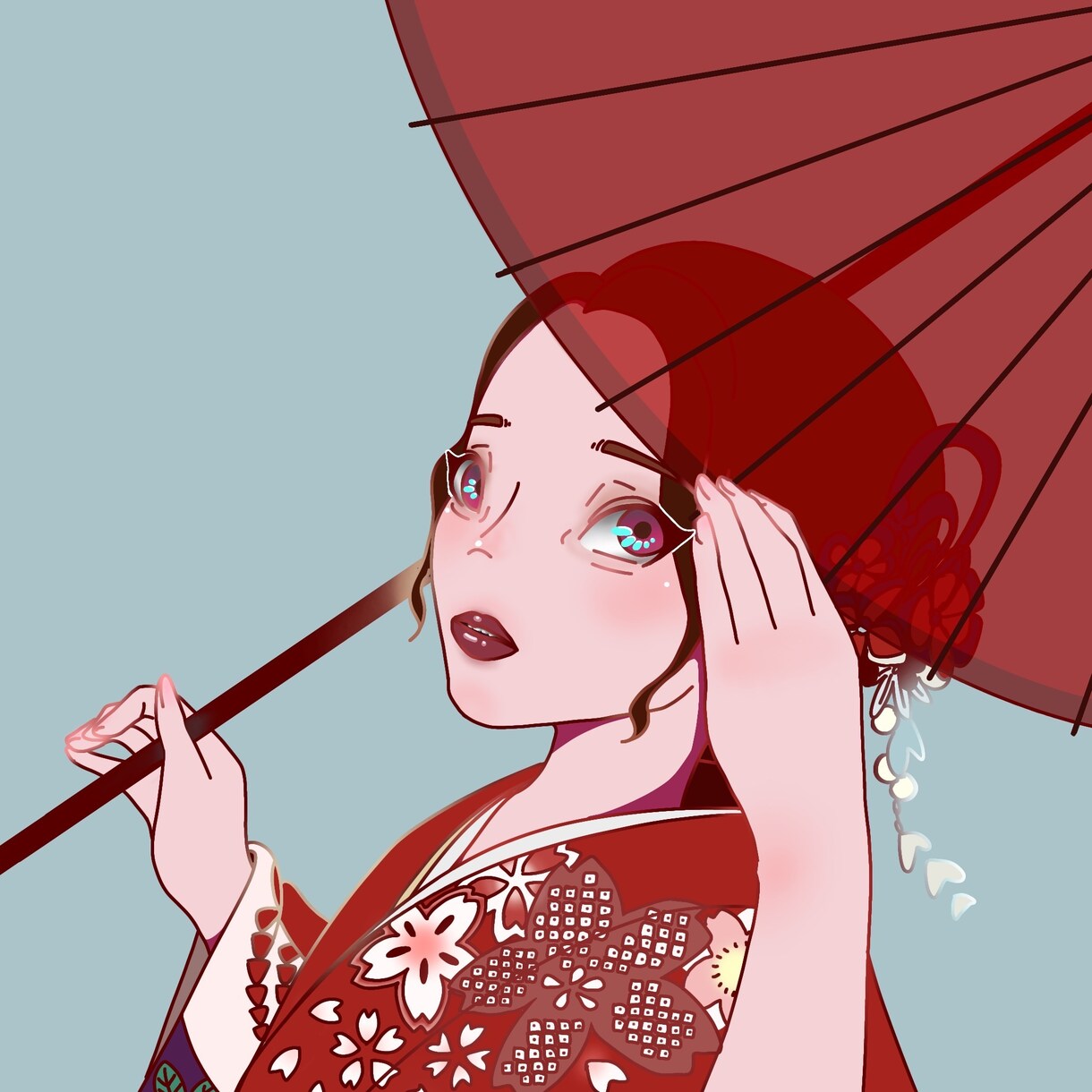 ポップでカラフルな似顔絵描けます 色も服もあなたの思い通りにカスタム！！ イメージ1
