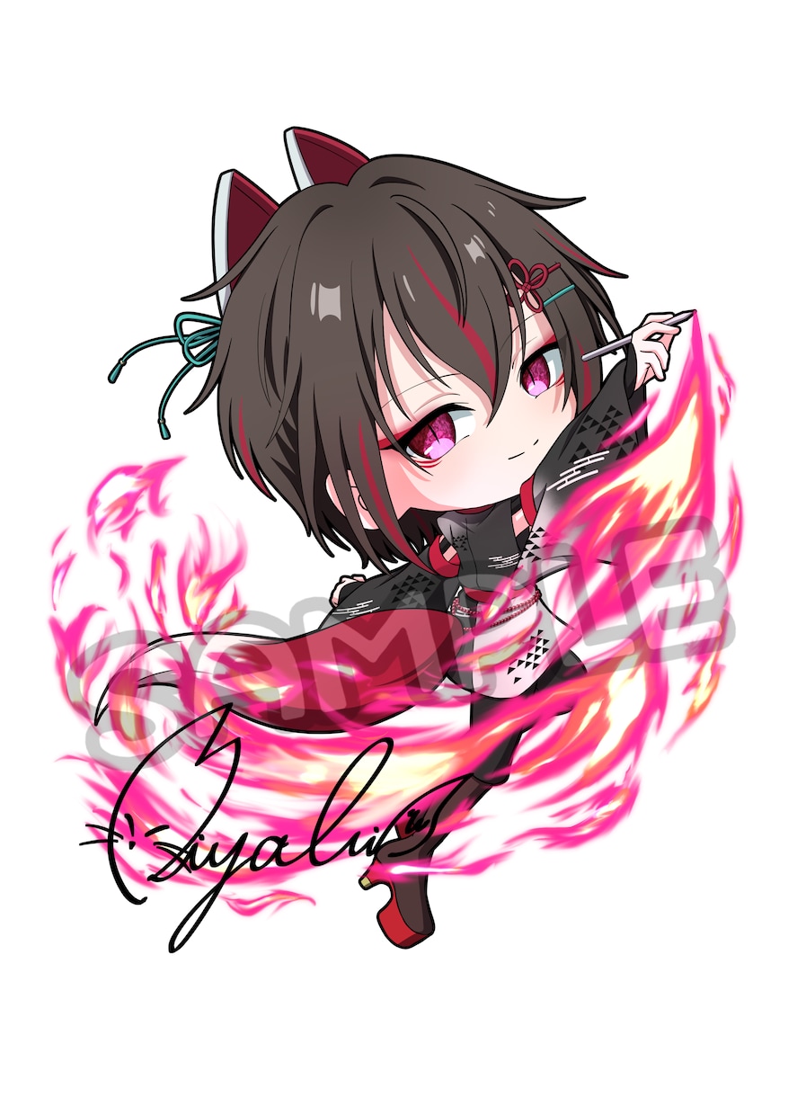 かっこかわいいSDキャラクターイラスト、制作します あなたのやりたいに寄り添います! イメージ2