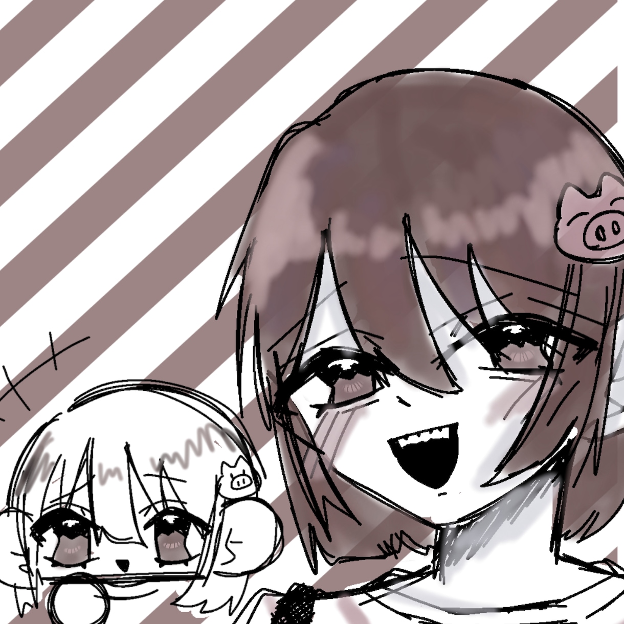 夢絵、アイコンなんでも作ります 夢絵、アイコンが欲しい方向けですあなただけのイラスト描きます イメージ1