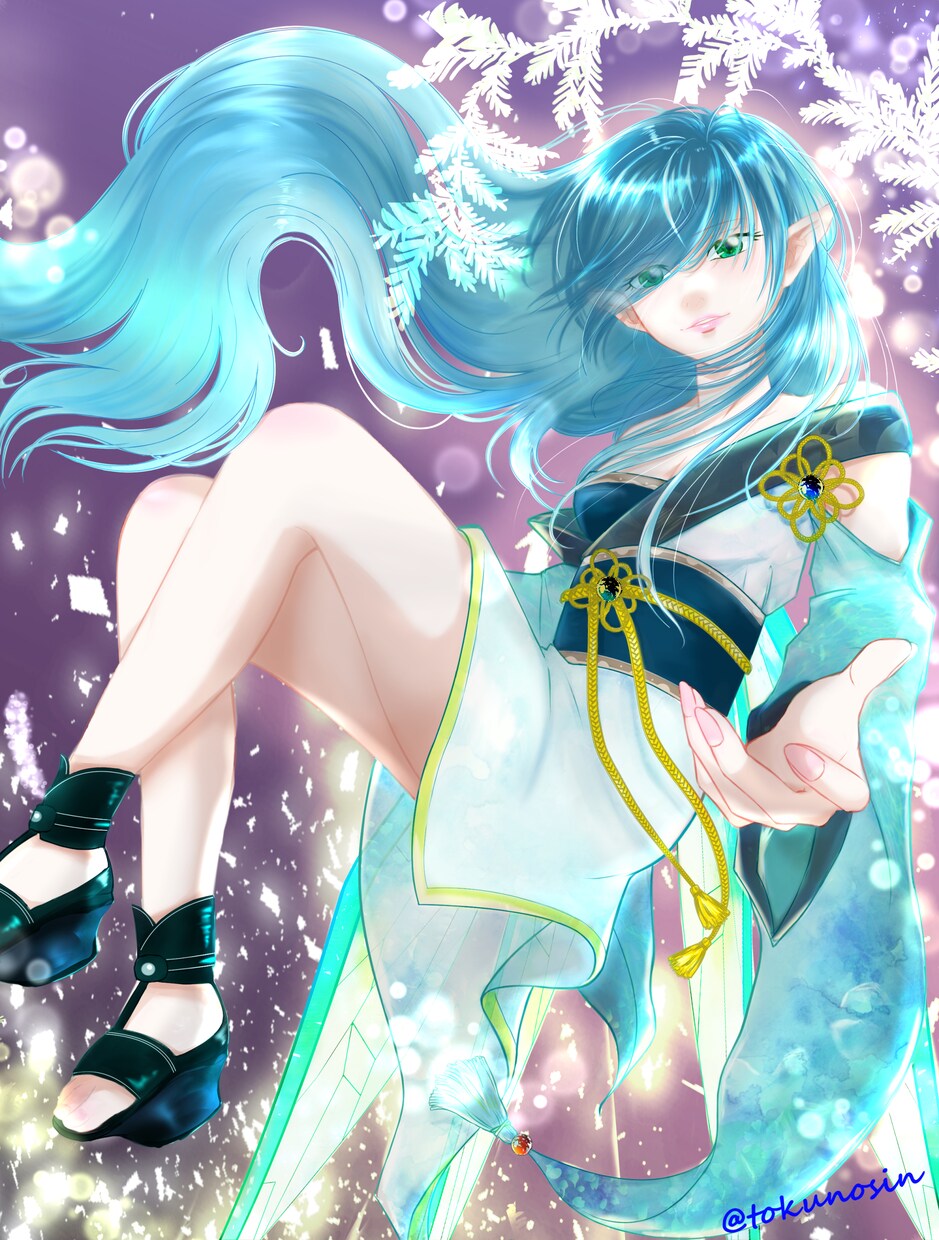 精霊・天使・あやかし――幻想世界を一枚に描きます 心に残る幻想風景と、魅力的な空想キャラクターをお届けします イメージ2