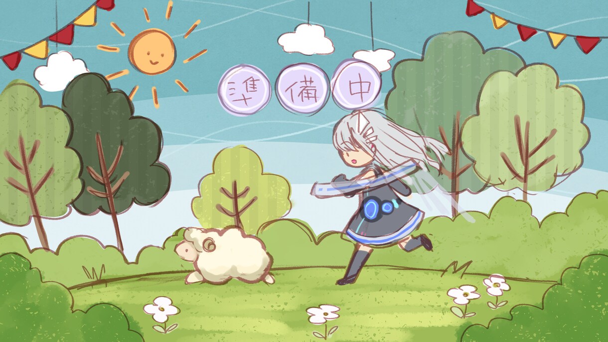 あなたの世界観を反映したアニメーションを制作します VTuber向けOP/EDループアニメーション制作 イメージ3