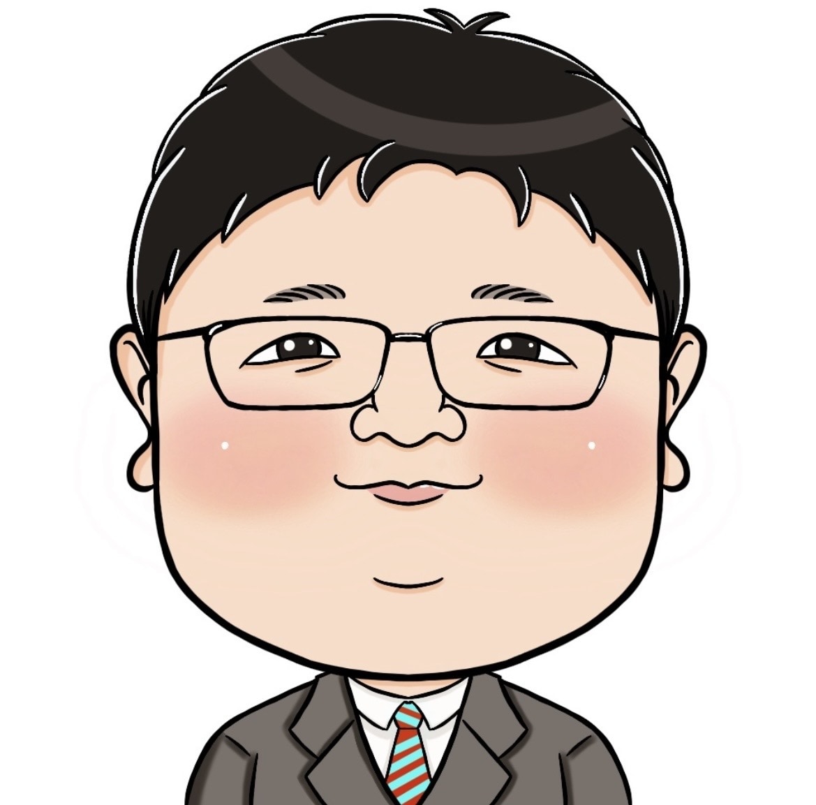 印象アップ！名刺、SNS用似顔絵アイコン描きます 思わず笑顔になる、やさしくてあたたかい似顔絵アイコン！ イメージ4