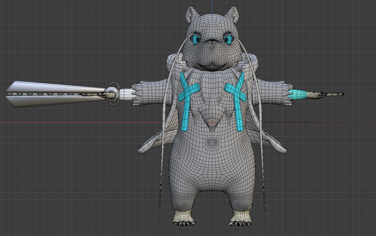 Blenderでモデリング制作します blender等を利用した3Dの制作を承っております。 イメージ4