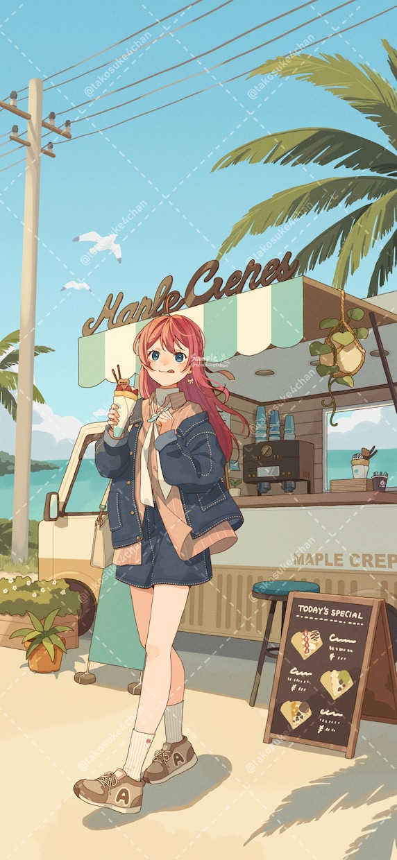 生き生きとした魅力のある一枚絵を描きます MVイラスト、サムネイル、配信背景、記念イラスト等 イメージ1