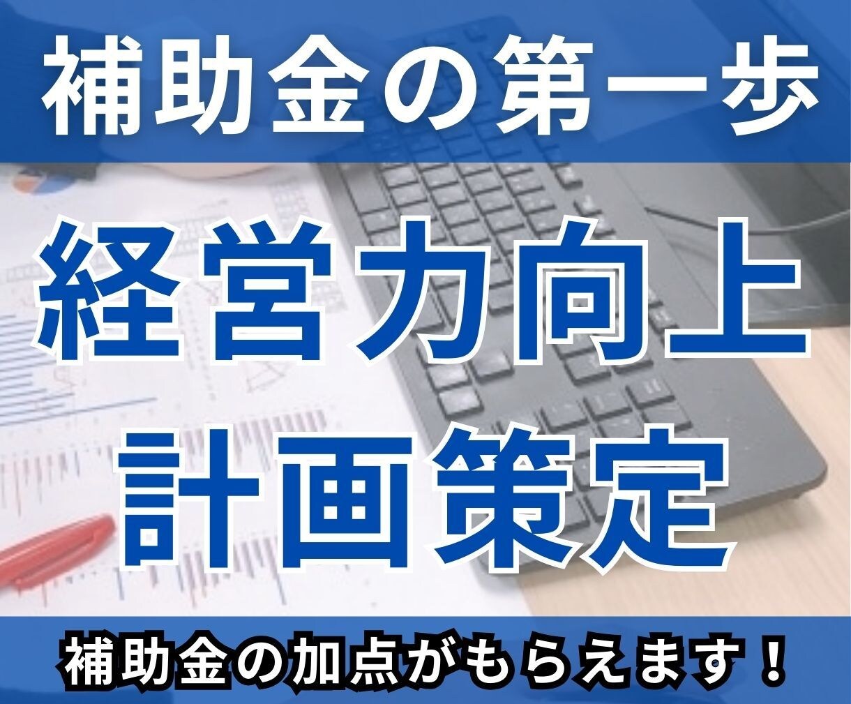 中小企業診断士が「経営力向上計画」を策定いたします 計画を立てることで、補助金の加点や融資の優遇を受けられます！ イメージ1