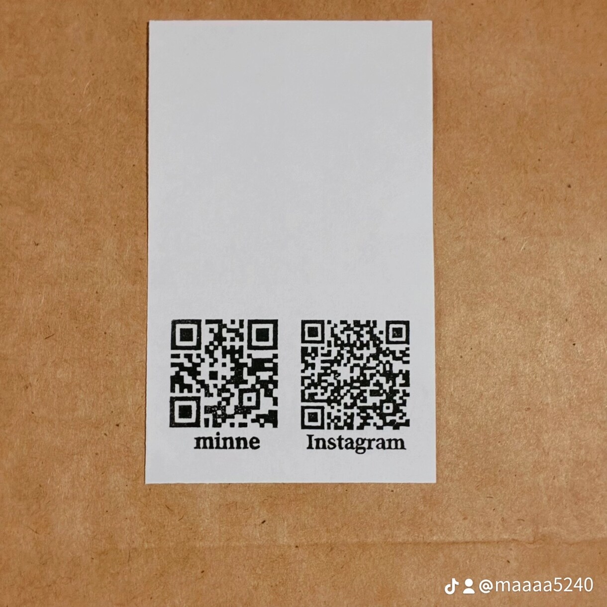 オリジナルQRコードの消しゴムはんこを作成します SNS・名刺・ショップカードに使える便利な3cmスタンプ イメージ1