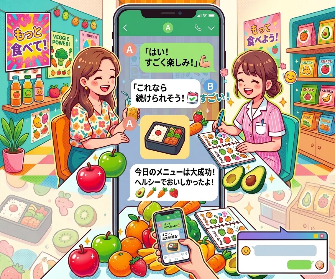 セール中！１週間チャットでダイエットサポートします １週間☆チャットでダイエット♪ イメージ1