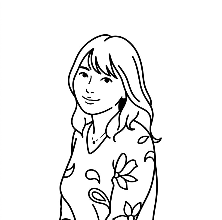 シンプルでおしゃれな似顔絵イラストを作成します SNSアイコンやプロフィールに使いやすい似顔絵をつくります イメージ1