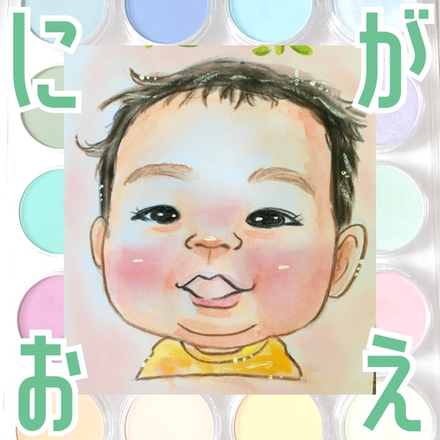 ここだけ商品‼️あたたか〜い☆手描き似顔絵描きます ★ふんわりシンプル(イベント席描き風) イメージ3