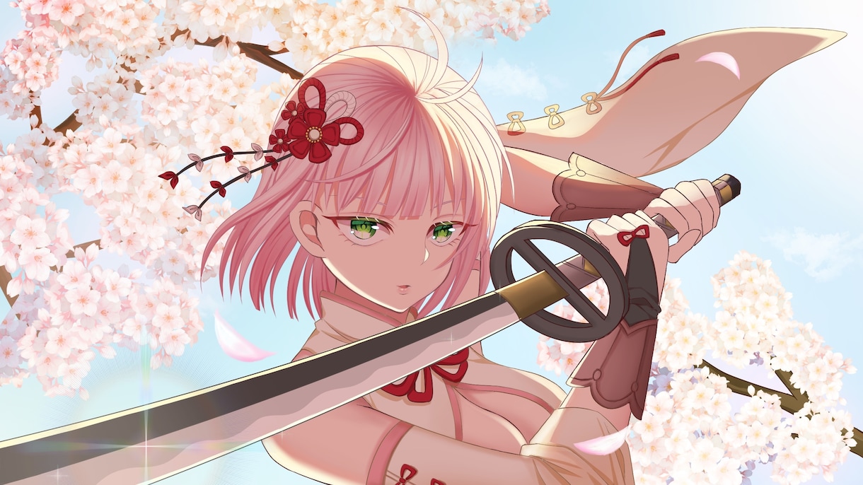 可愛い女の子の一枚絵作成します あなただけの可愛い女の子のイラストを作成します イメージ6