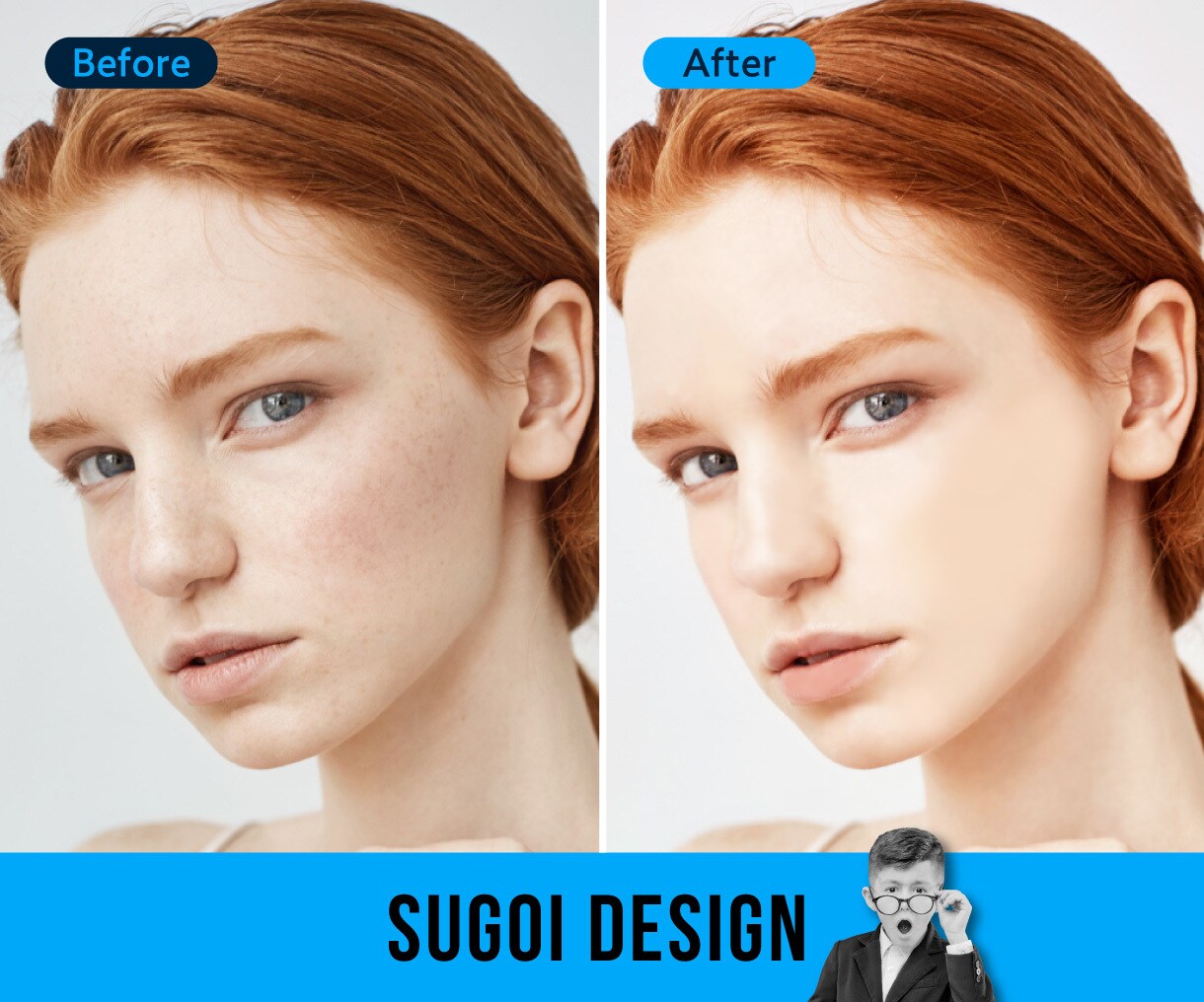 Photoshopでの画像修正・レタッチ承ります プロのデザイナーがご要望に合わせて画像を修正いたします イメージ3
